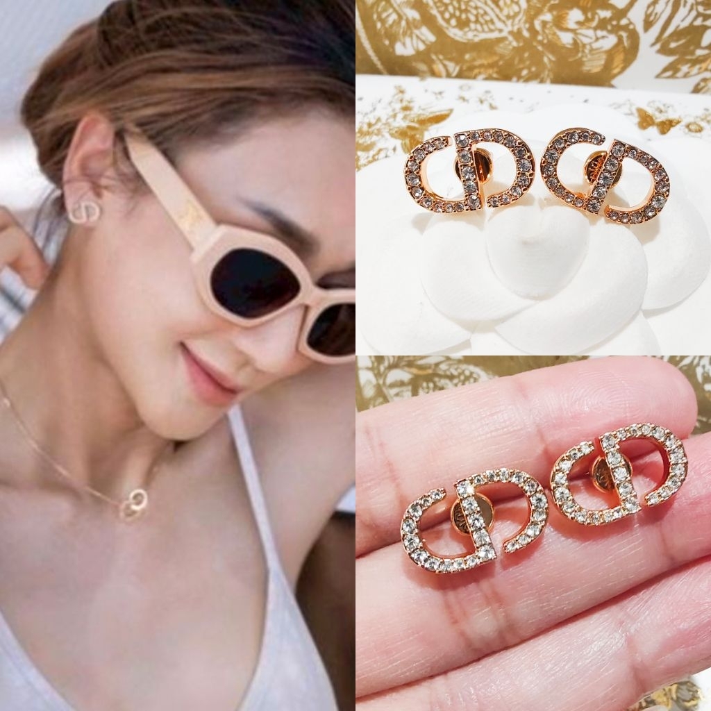 ต่างหู D งานสวย สินค้าพร้อมส่ง E072 E073 E074 E075