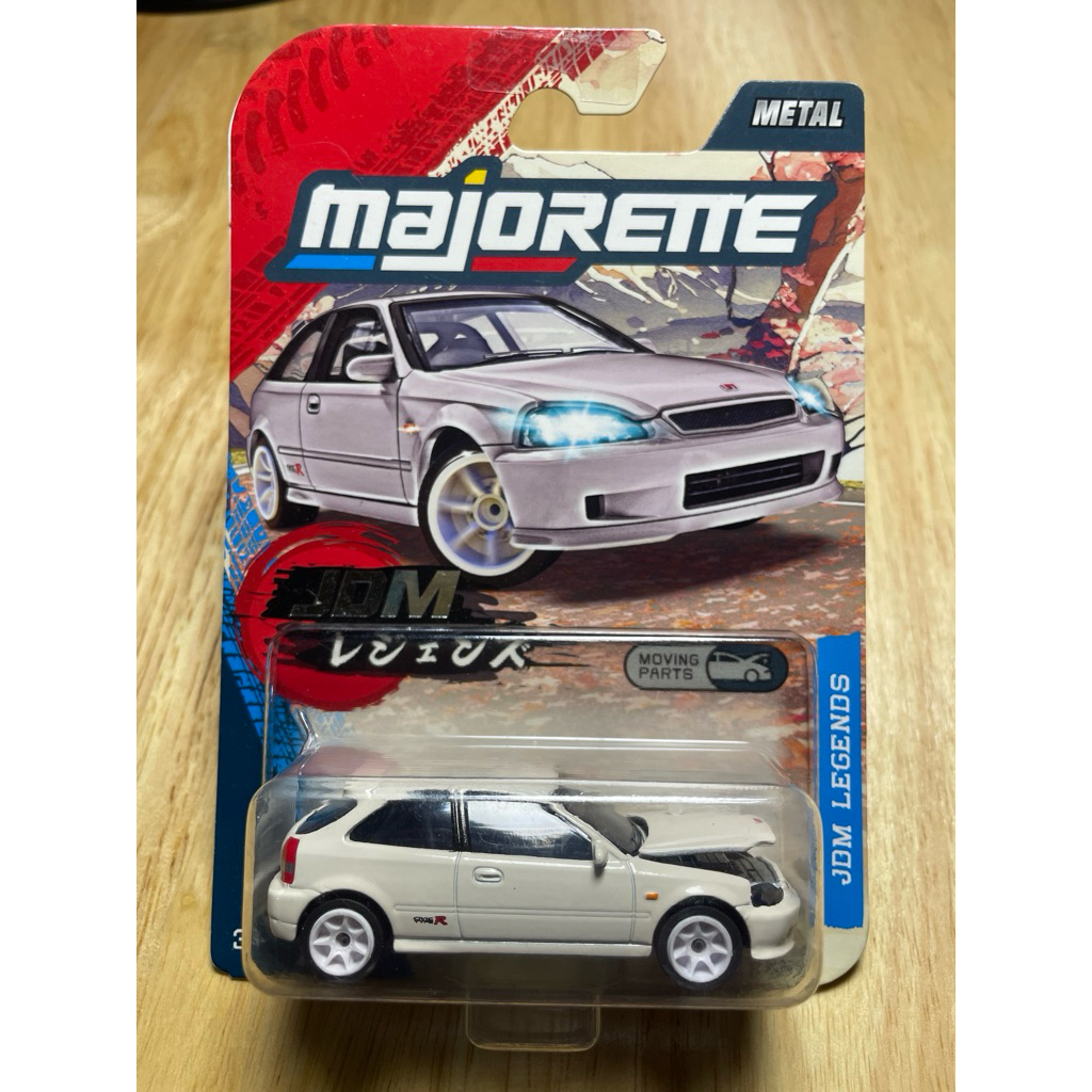 Majorette HONDA CIVIC Type R EK9⚪️หายาก