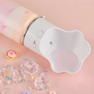 Jaotoob ขวดน้ำสัตว์เลี้ยงพกพา สแตนเลส เก็บความเย็น 12 ชั่วโมง 18 oz 550 ml กระติกน้ำสุนัข Food Grade
