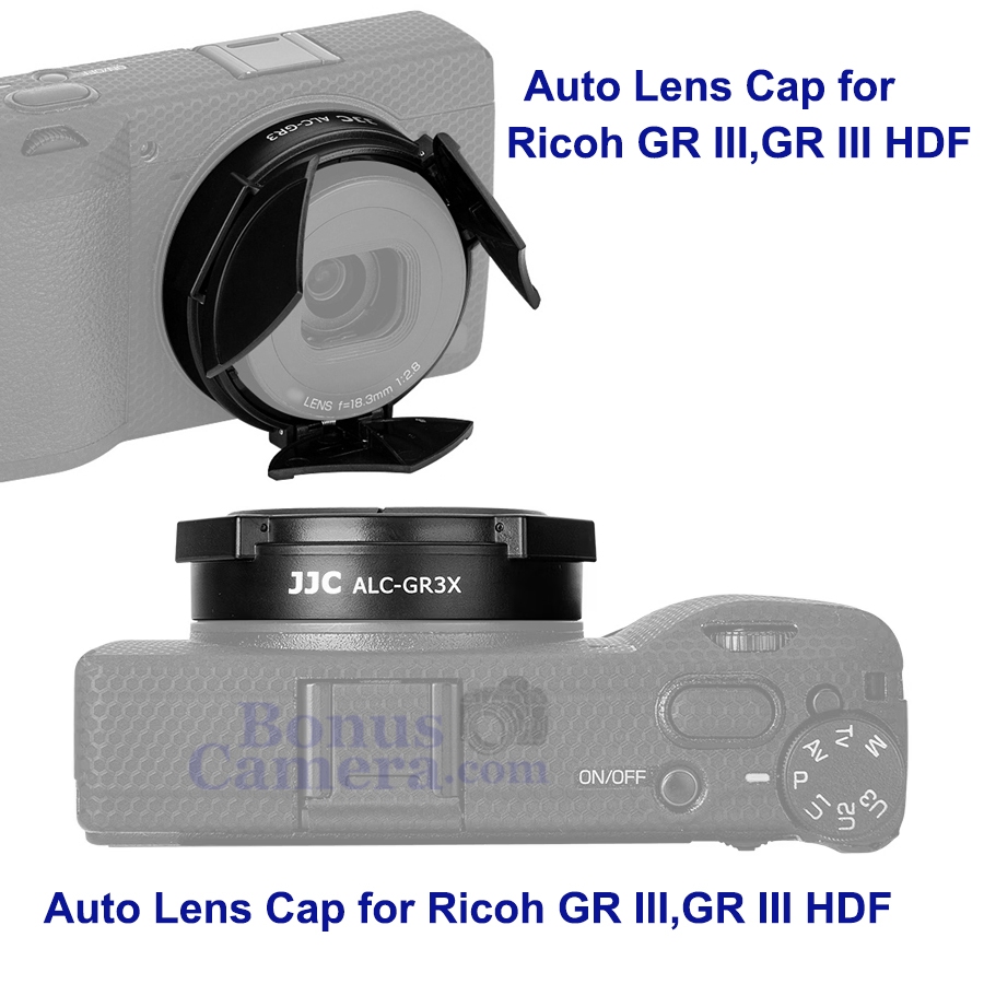 ฝาปิดเลนส์แบบเปิด-ปิดอัตโนมัติตามเลนส์ สำหรับกล้อง Ricoh GR III,GR III HDF and GR IIIx,GR IIIx HDF A