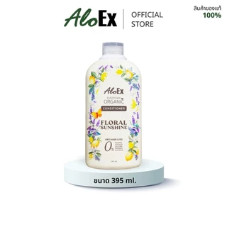 AloEx Everyday Organic Conditioner กลิ่น Floral Sunshine ครีมนวดผมสมุนไพรออร์แกนิก ลดผมร่วง ปรับผมนุ่ม ไร้ซิลิโคน