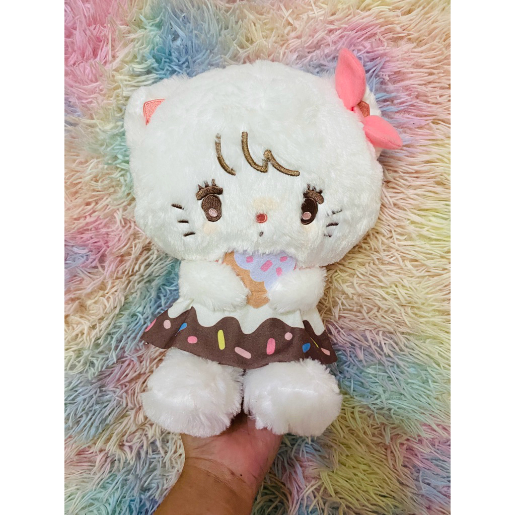 [พร้อมส่ง] ⭐️JP⭐️ตุ๊กตา Mikko Characters Huggable Ribbon Plush Toy นุ่มนิ่มน่ารัก