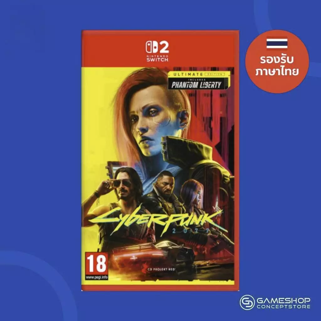 [ส่งด่วน ซับไทย ปก EU] Nintendo Switch 2 : NSW2 Cyberpunk 2077 Ultimate Edition (EU) รองรับภาษาไทย