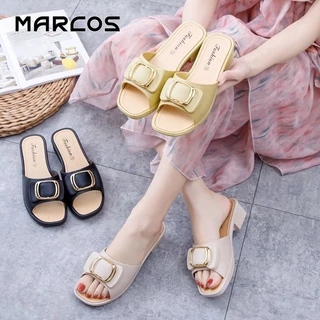 MARCOS รองเท้าแตะสตรี รองเท้าสตรี รองเท้าส้นสูง รองเท้าส้นสูง รองเท้าส้นสูง รองเท้าส้นสูง รองเท้าส้นสูง รองเท้าส้นสูง