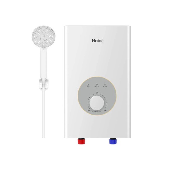 เครื่องทำน้ำอุ่น HAIER รุ่น EI35M-F1W กำลังไฟ 3500 วัตต์ ใช้งานได้ทันที