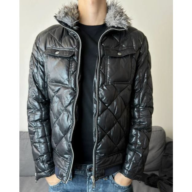 HEISEI BLACK DAWN PUFFER y2k if6was9 vkei opium style
