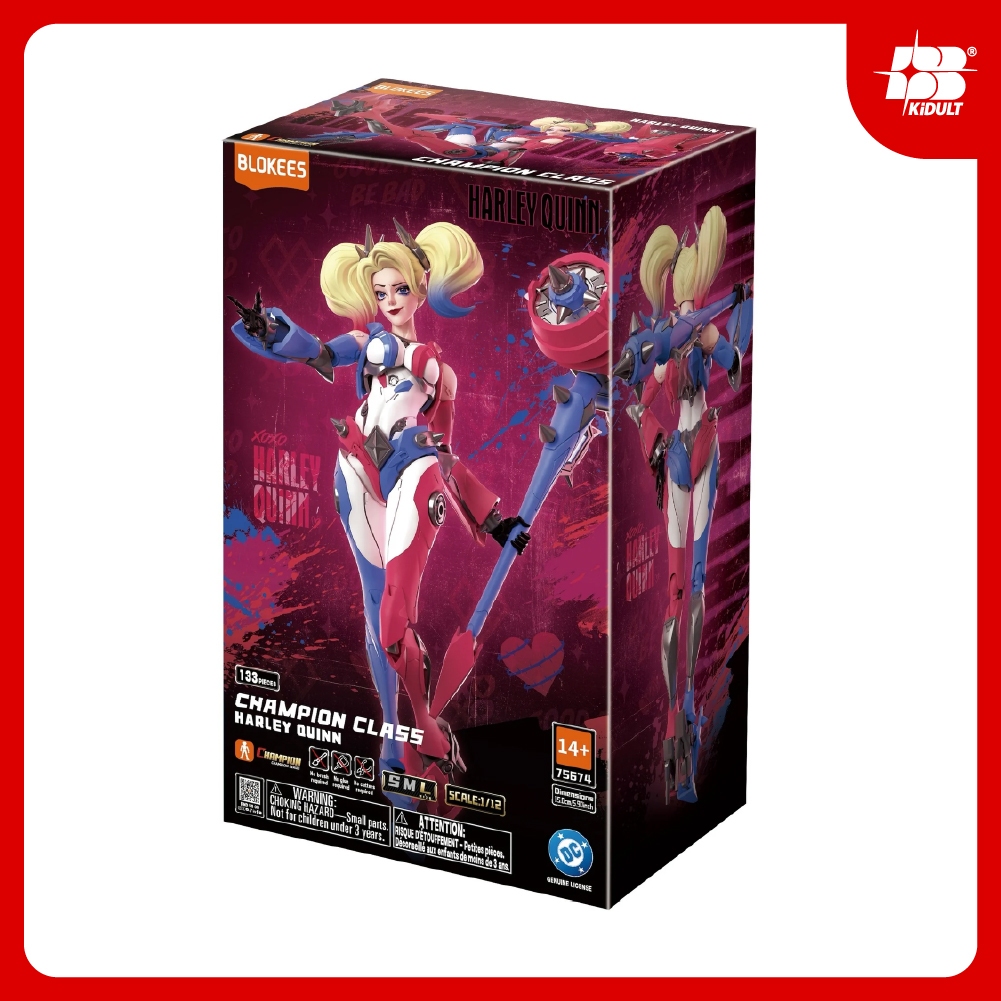 Champion Class 04 - Harley Quinn DC 75674(Blokees)แชมเปียน คลาส ซีโร่ โฟร์ - ฮาร์ลีย์ ควินน์(บล็อกคีส์)