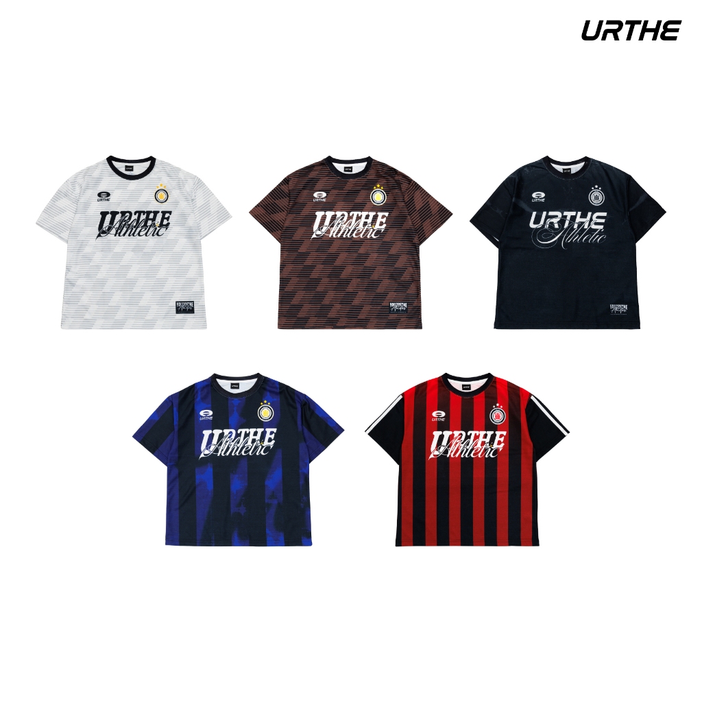 URTHE - เสื้อยืด พิมพ์ลายเต็มตัว รุ่น SEW ALL-OVER PRINT TEE