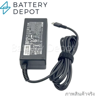 Acer Adapter ของแท้ Acer (สำหรับ Acer Lite AL14-51M, AL14-31P / Aspire Lite 16 AL16-52P Series) 65w Type-C สายชาร์จ Acer
