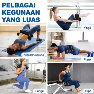 XXAO เข็มขัดแรงดันอเนกประสงค์ สำหรับดัมเบล คานและจาน พร้อมแผ่นกันลื่น ป้องกันสะโพก ใช้ได้ที่ยิม ที่บ้าน และพกพาเดินทาง