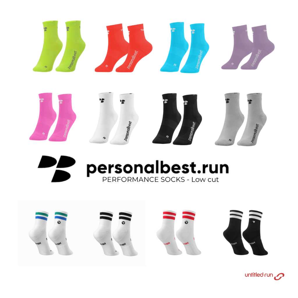 Personal Best Performance Sock รุ่น Low Cut ข้อสั้น ถุงเท้าว