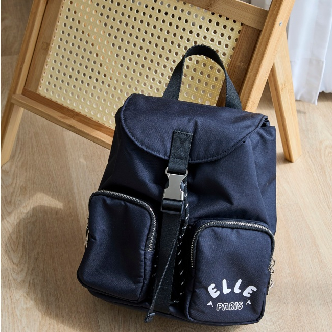ELLE RE NYLON COLLECTION BACKPACK มี 2 สี WEPP100