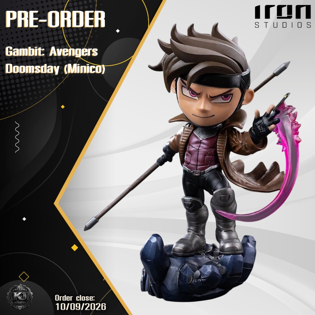 Pre-order Iron Studios Gambit: Avengers Doomsday (Minico)