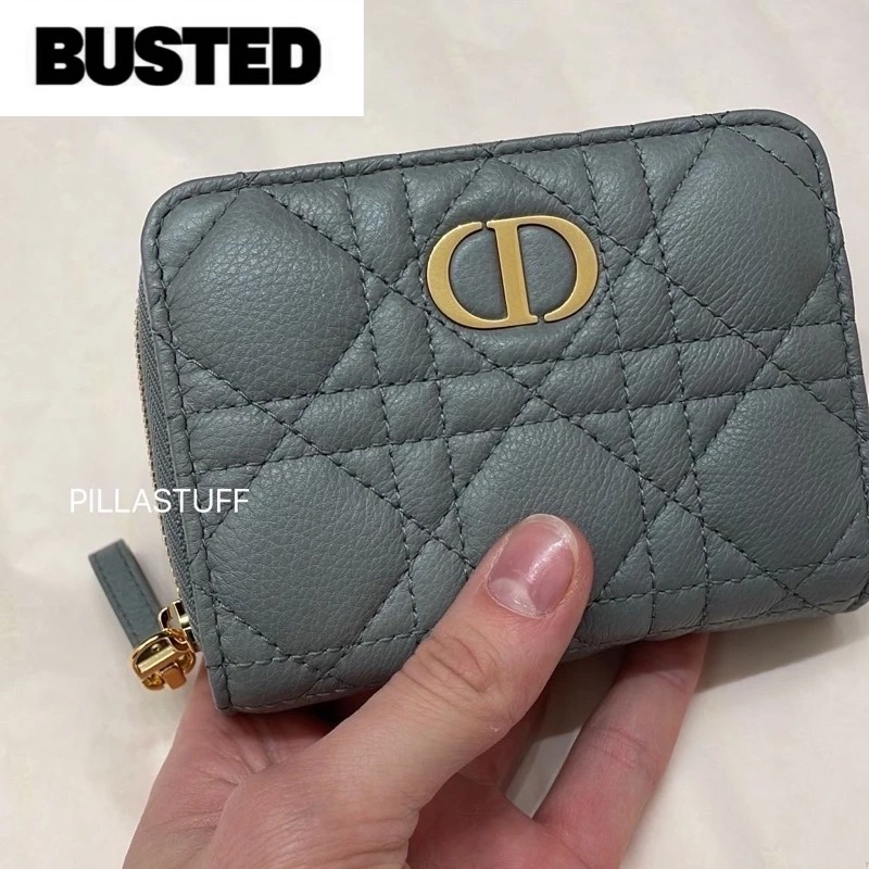New🔥 Dior compact wallet กระเป๋าตังค์ดิออร์