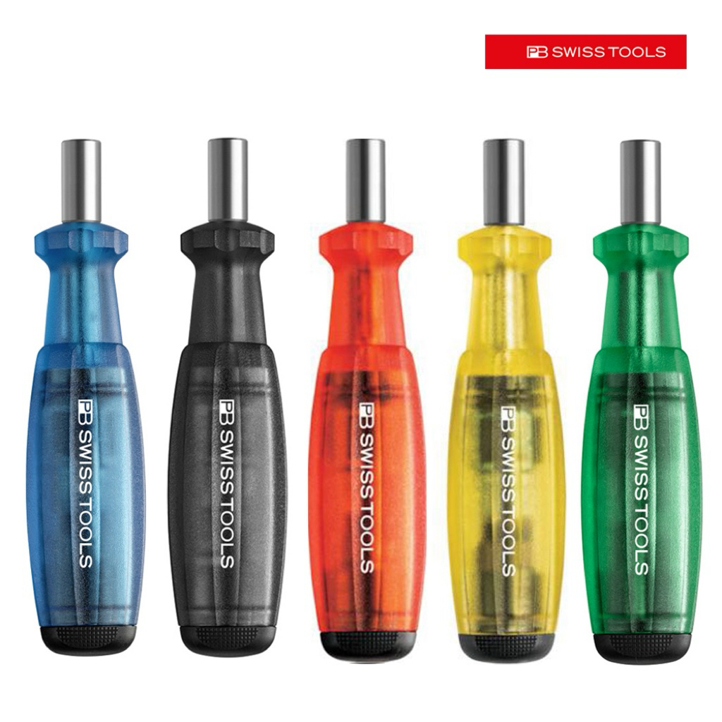 PB Swiss Tools | PB 6464 | ไขควง พร้อมดอกไขควง 8 ดอก ไขควงพกพา ของใหม่ ของแท้ 100% ✅