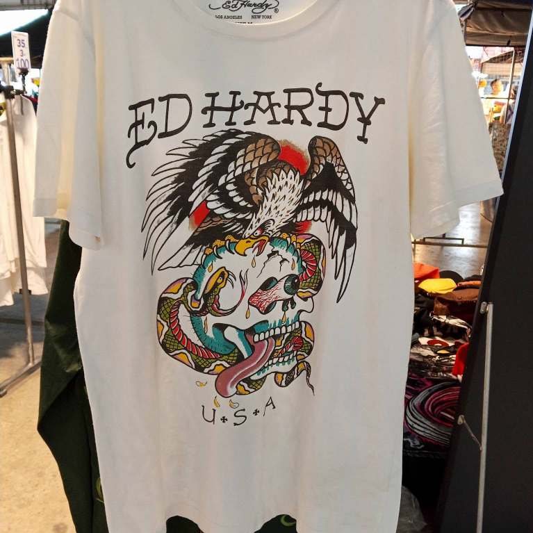 #EdHardy by Christian Audigier เสื้อมือสองแบรนด์แท้
