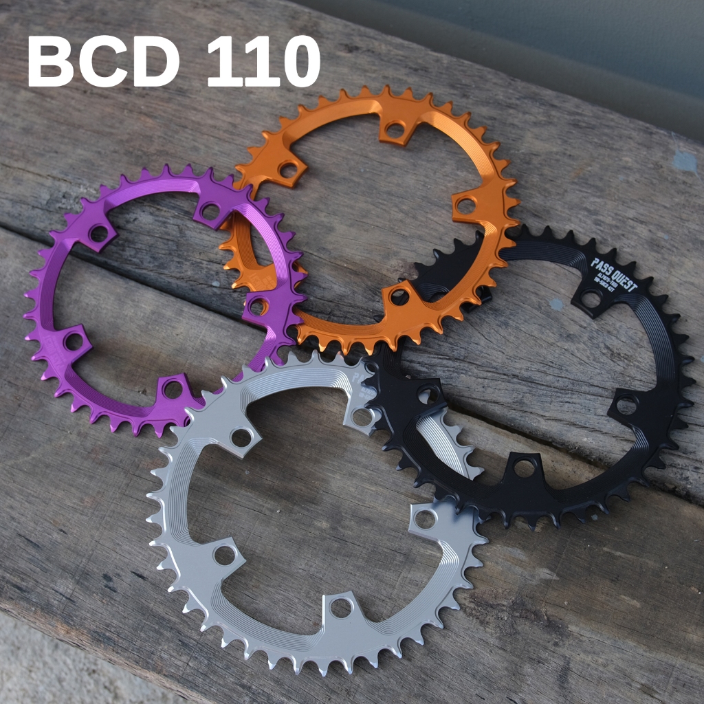 PassQuest ใบจาน Narrow Wide BCD110 5รู 36/38/40/42T