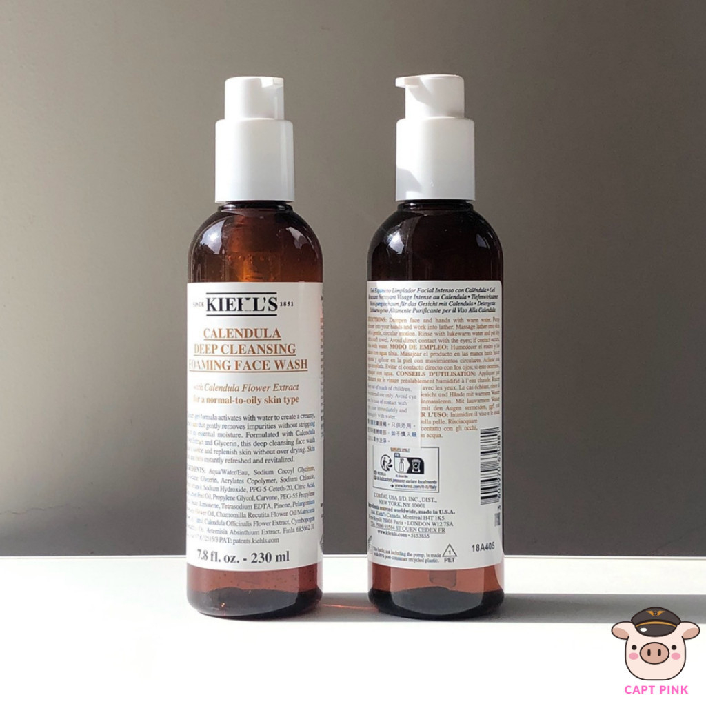 KIEHL'S Calendula Deep Cleansing Foaming Face Wash 230ml ของแท้