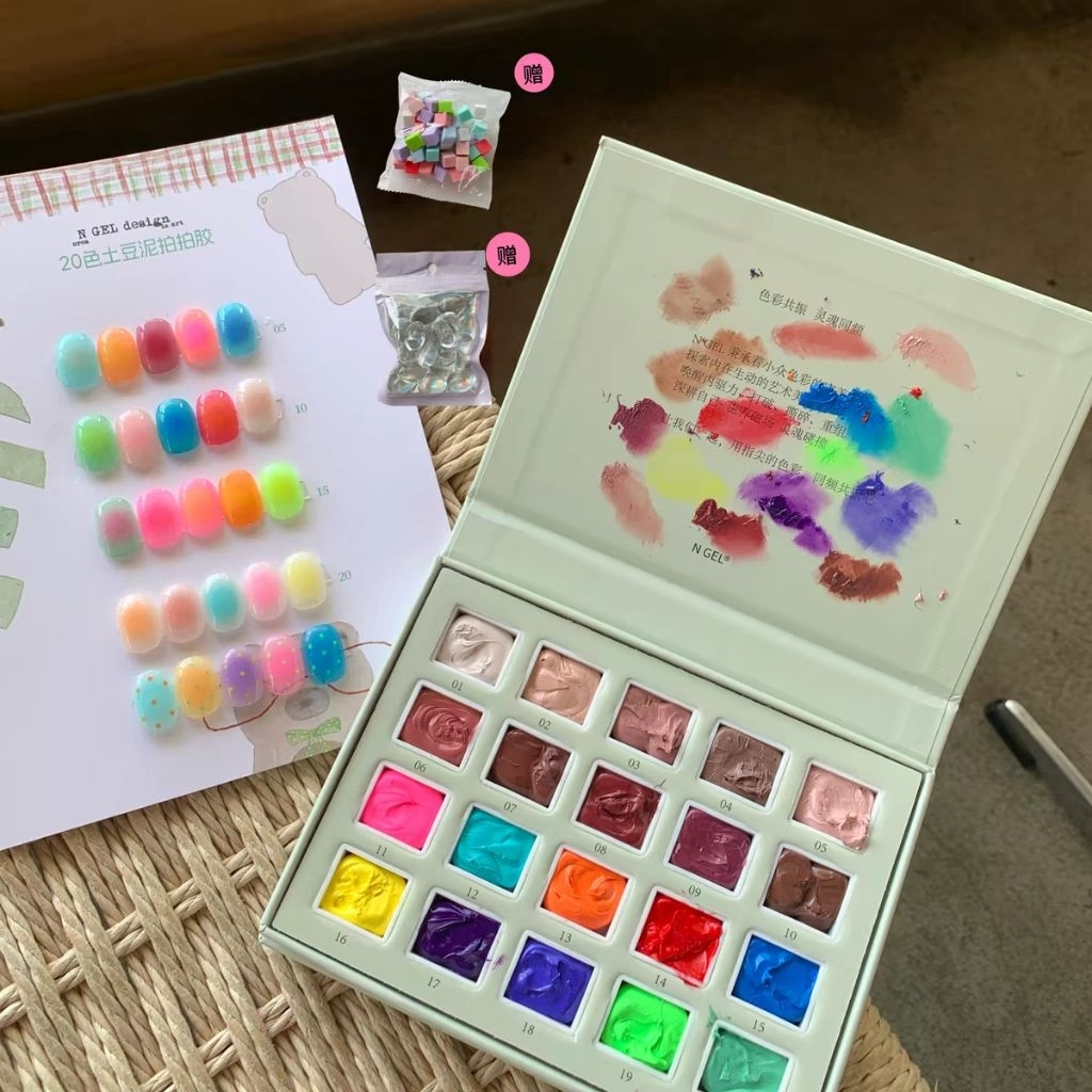 พร้อมส่ง❄️🌈N GEL – Potato Mash Gel 20 Colors
