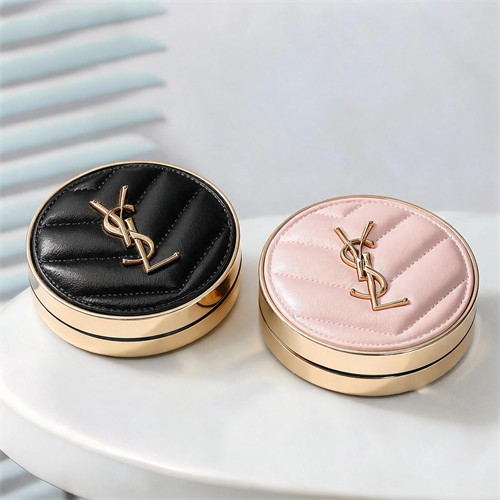 [จัดส่งเร็ว] YSL Touche Eclat Glow Pact Cushion รองพื้นคุชชั่น ฝาสีชมพู ฉ่ำโกลว์ ผิวน้ำพุ่ง ติดทน SP