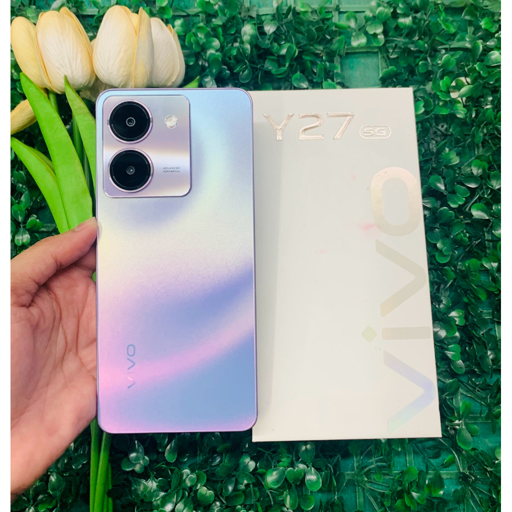Vivo Y27(5G) RAM6GB/ROM128GB เครื่องมือ2สภาพสวยกริบ ใช้งานได้ปกติสินค้ามีพร้อมจัดส่ง