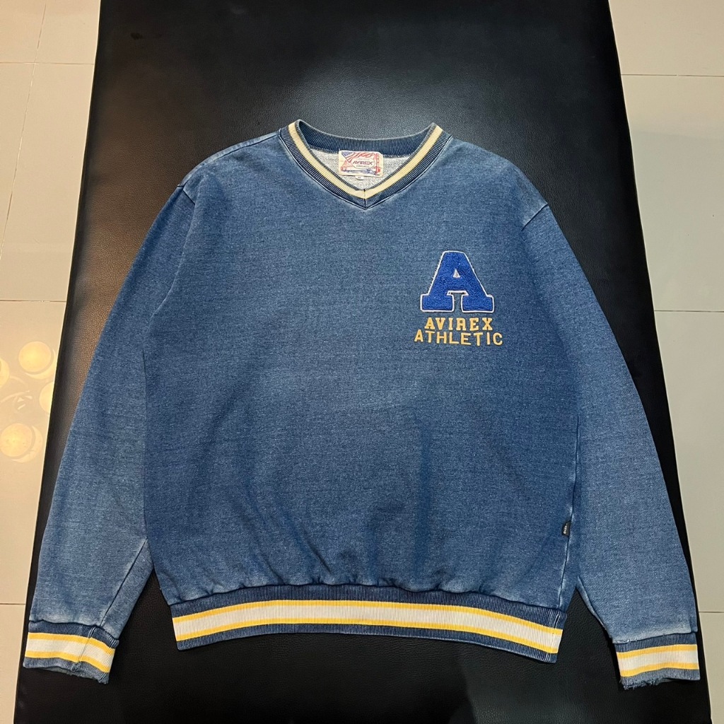 Vintage Avirex Indigo Sweatshirt