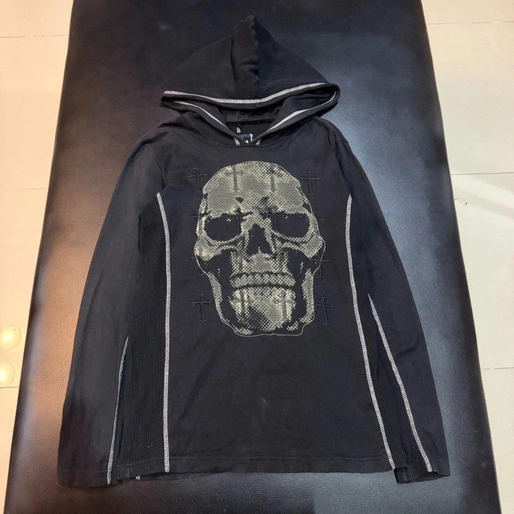 DAILY NEWS HOODIE y2k if6was9 vkei opium playboi carti style