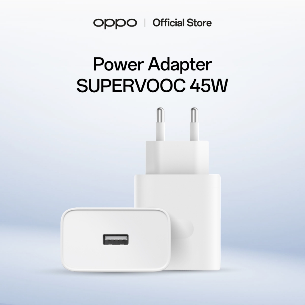 OPPO SUPERVOOC 45W Adapter | หัวชาร์จ SUPERVOOC 45W รับประกัน 6 เดือน