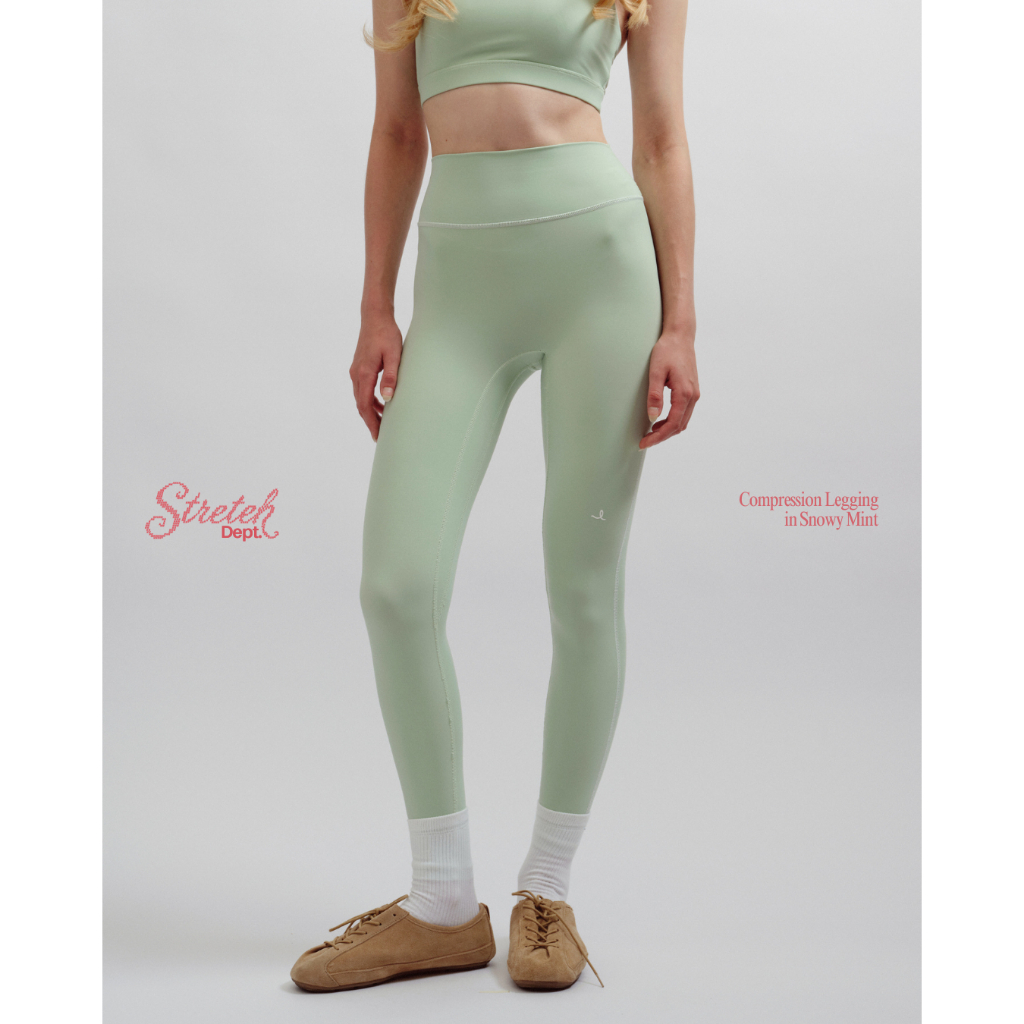 when.we.stretch - Stretch Dept Compression Legging (-เฉพาะกางเกง-) **สินค้าพร้อมส่ง**