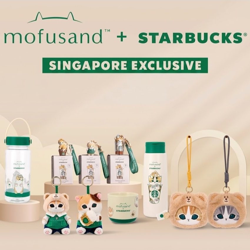 Starbucks Singapore 2026 Mofusand / Purrs of Joy Collection คอลล่าสุดและรวมคอลอื่น จากสตาร์บัคส์สิงคโปร์
