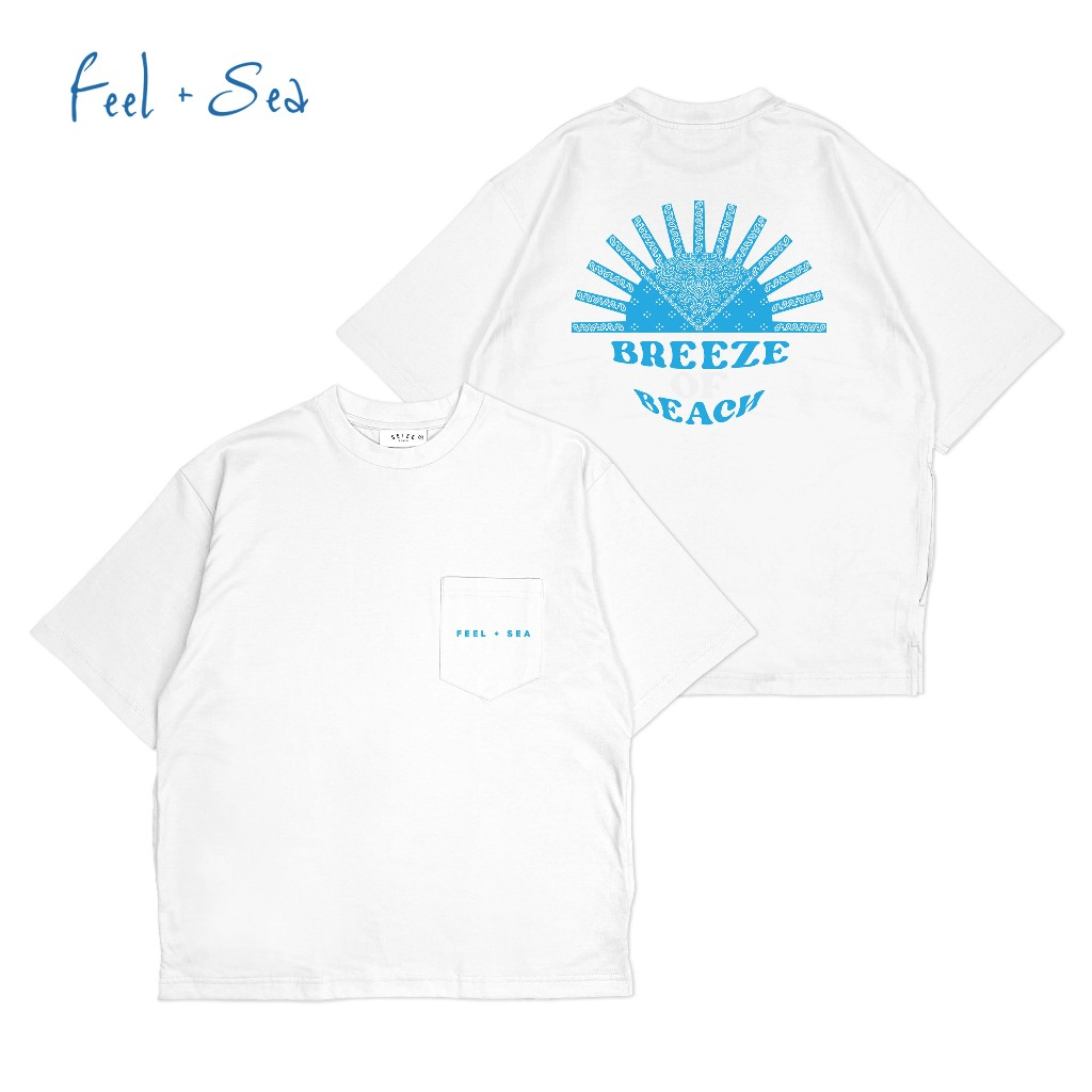 SEIZE Oversize Pocket Tee เสื้อยืดโอเวอร์ไซส์ คอตตอน 100% ดีไซน์มินิมอล ทรงสวย ผ้าหนานุ่ม FS_OSP_005