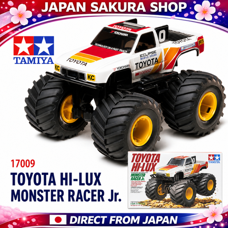 TAMIYA 17009 TOYOTA HI-LUX MONSTER RACER Jr. WILD MINI 4WD ของแท้