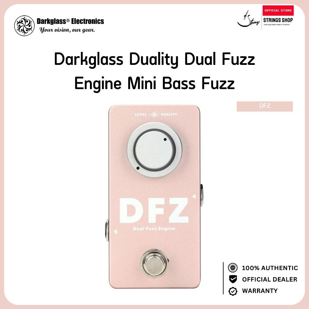 Darkglass Duality Dual Fuzz Engine Mini Bass Fuzz เอฟเฟค Fuzz สำหรับเบส