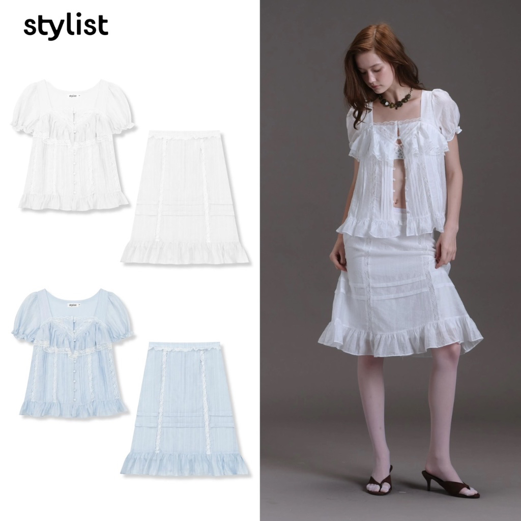 STYLIST - Eden / Iris Set เซ็ตเสื้อกระโปรงน่ารัก