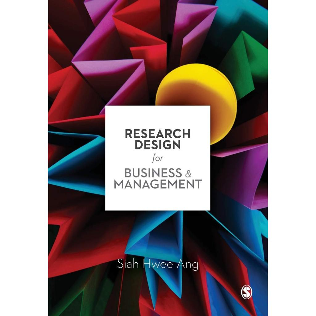 หนังสือ Research Design for Business & Management ed 1/2014