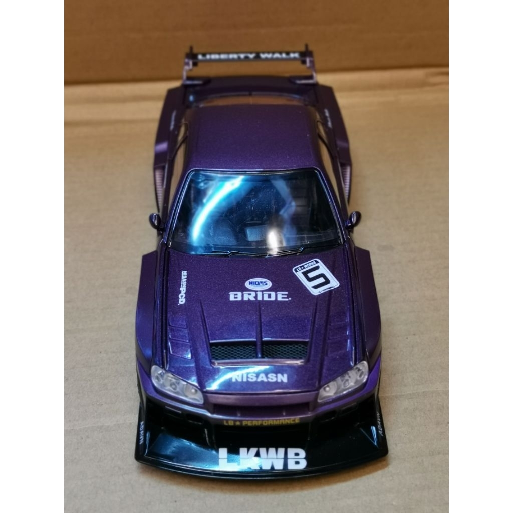 Nissan Skyline ER34 LBWK Super Silhouette