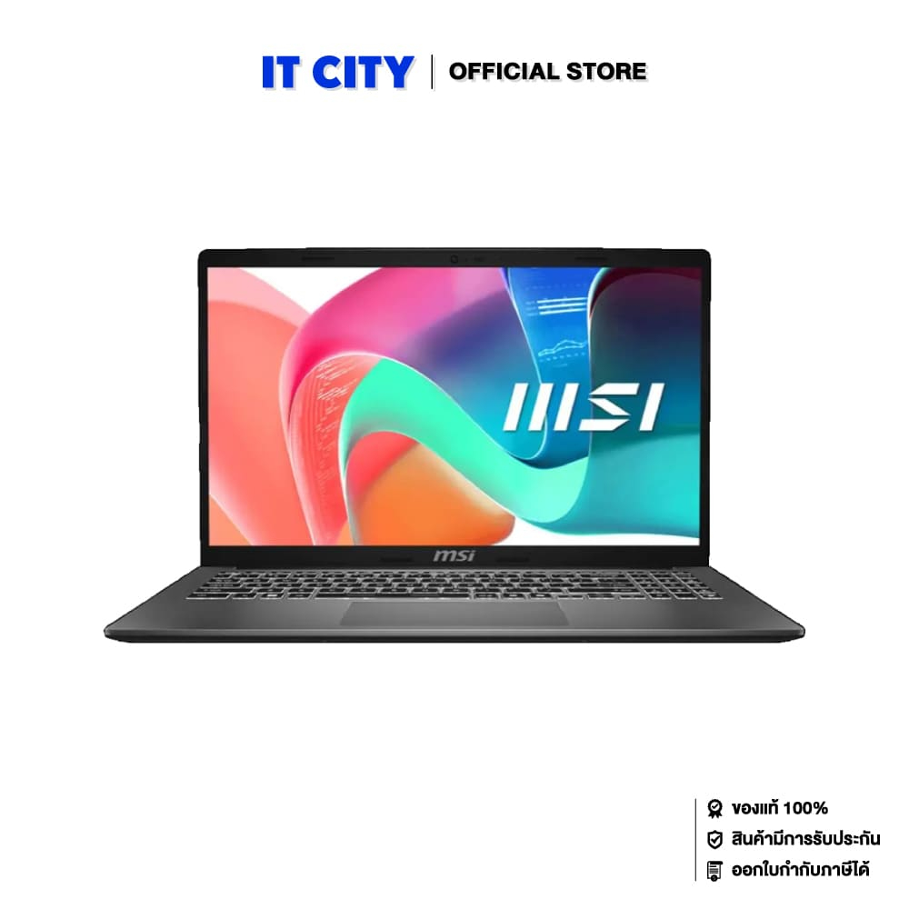 MSI Modern 15 F13MG-1251TH/i5-1334U/16GB/512GB/UMA/15.6"_FHD/Platinum Gray/Win11/2Y CO6-011776