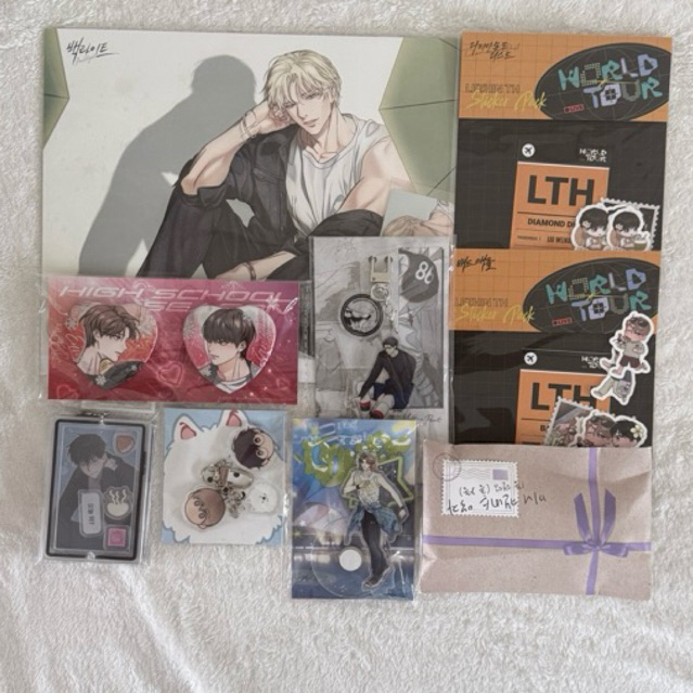 พร้อมส่ง สุ่ม มันฮวา manhwa การ์ด โปสการ์ด md