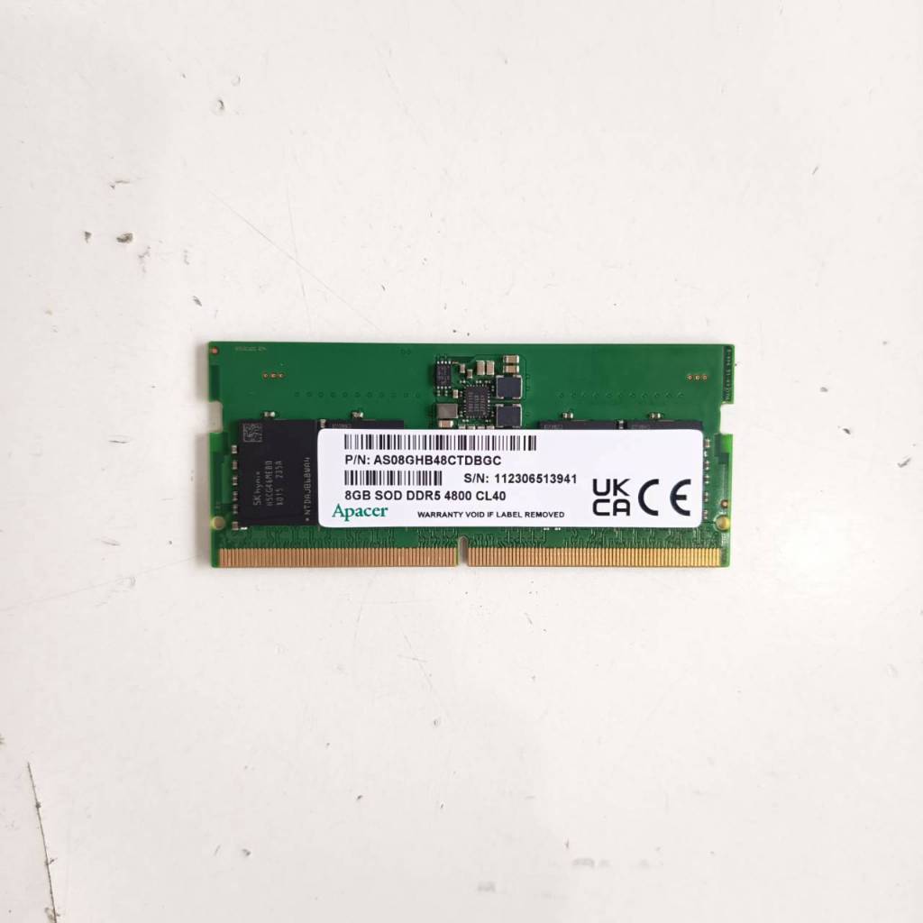 RAM  Notebook  DDR5  (4800)  8GB  APACER  ประกัน  WTG  LT.