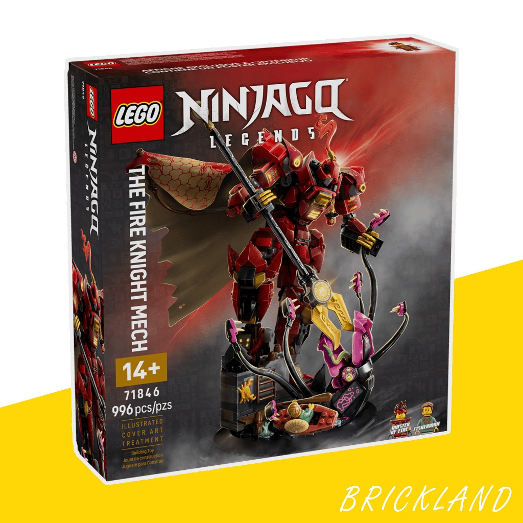 LEGO NINJAGO 71846 The Fire Knight Mech ของแท้ 100% พร้อมส่ง