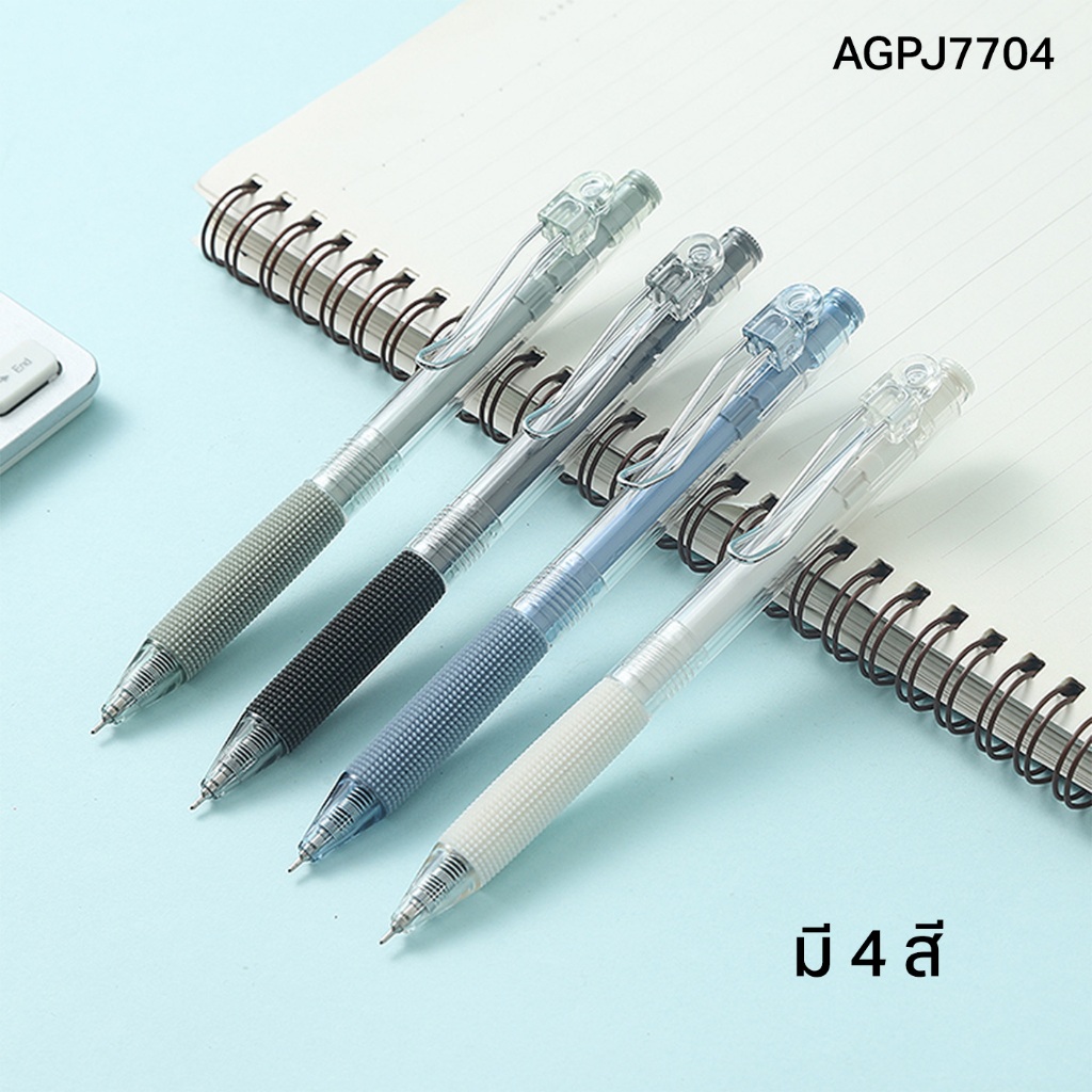M&G قلم جل ضغاط AGPJ7704B ‏0.5 أزرق — صورة 4
