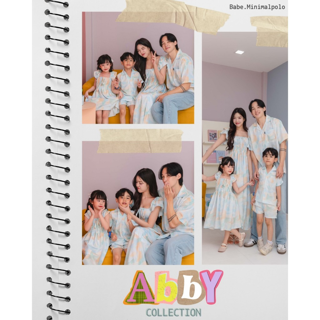 *ใช้โค้ด 30%ได้*Pre-Order Minimalplolo รุ่น Abbie ชุดเดรสเด็ก ชุดเซ็ทเด็ก