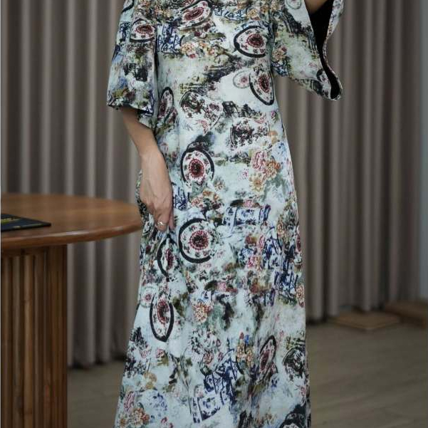 🥀Crimson Vintage  Dress  เวอร์ชันใหม่ที่ต่อยอดจาก Crimson Luxe Dress