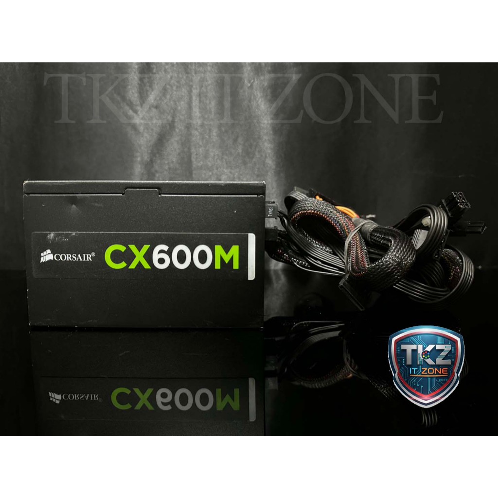 เพาเวอร์ซัพพลาย(power supply) corsair cx600M (600w 80+ bronze)