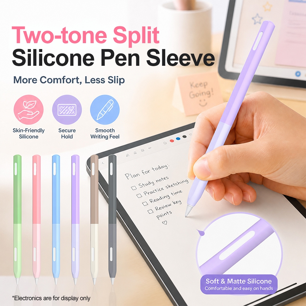 ส่งจากไทยเคสซิลิโคน Apple Pencil 2 Pencil Pro ปกป้องตัวเครื่อง กันกระแทก ป้องกันรอยขีดข่วน รองรับการชาร์จแบบแม่เหล็ก