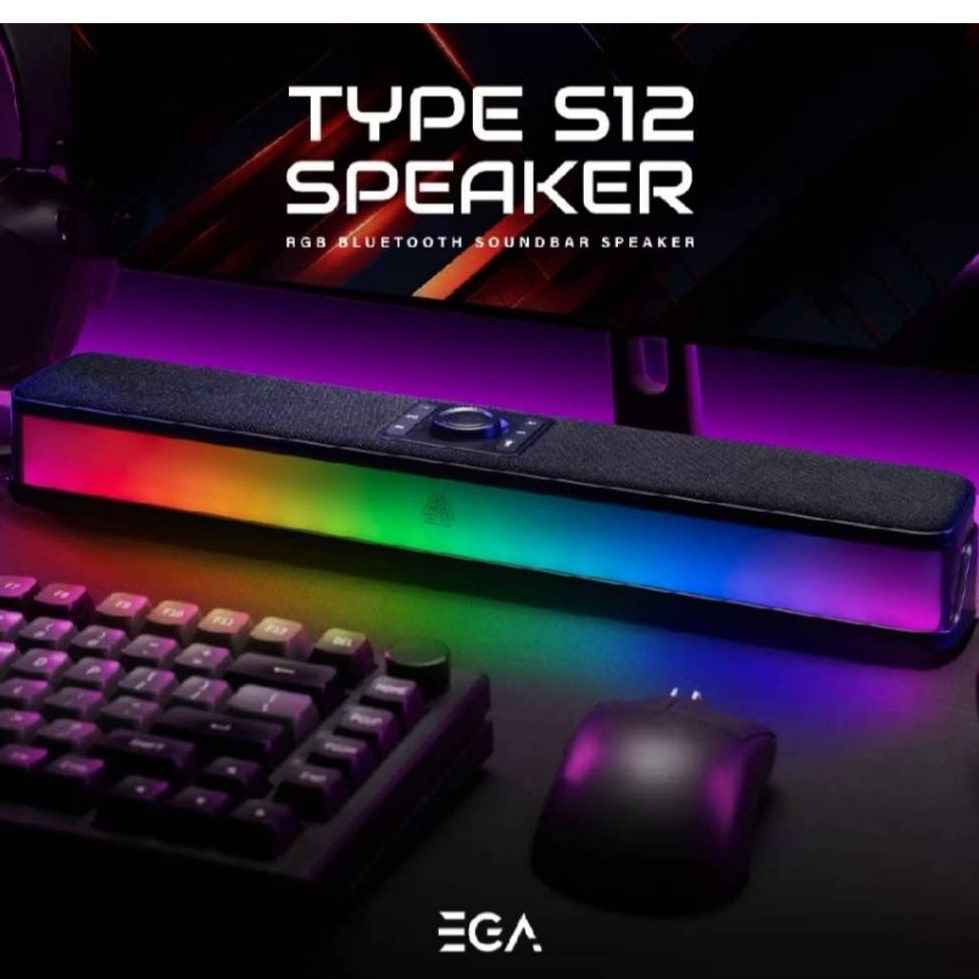 EGA TYPE S12 RGB Bluetooth Soundbar Speaker