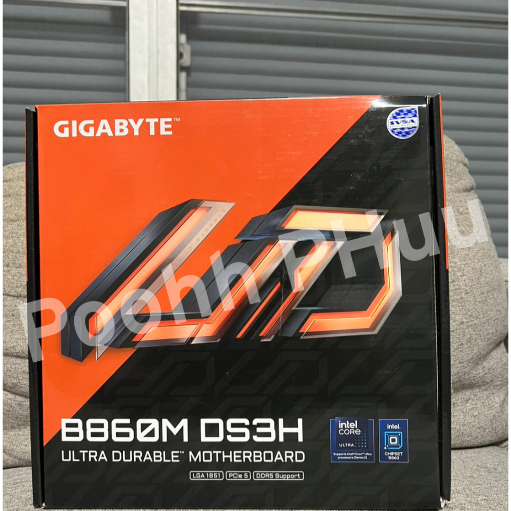 Mainboard: GIGABYTE B860M DS3H DDR5 (Rev. 1.0) มือสอง