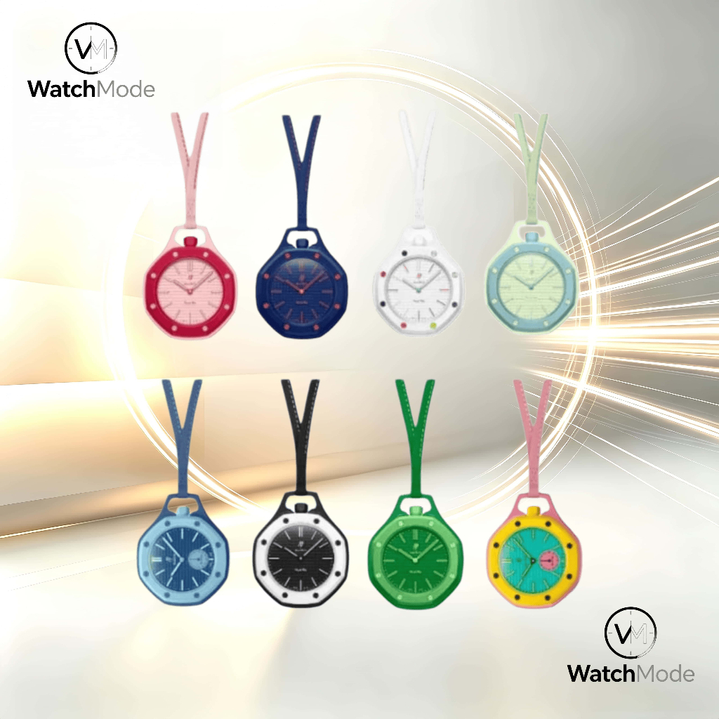 【เป็นของแท้ 100%】AP x SWATCH ROYAL POP POCKET WATCH นาฬิกากระเป๋าวินเทจ