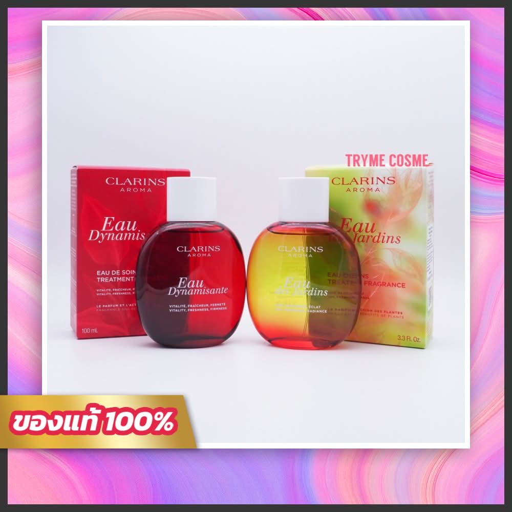 ฉลากไทย น้ำหอม Clarins Eau Dynamisante 100ml.