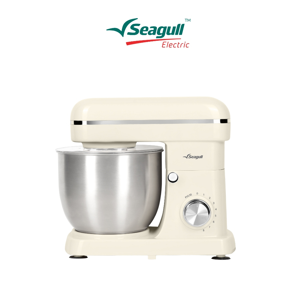 Seagull เครื่องผสมอาหารแบบตั้งโต๊ะ 5.0 ลิตร (ครีม）Stand Mixer 5.0 L (Cream)